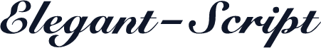 Elegant-Script