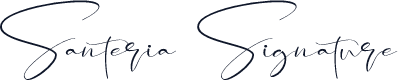 Santeria Signature