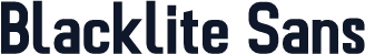Blacklite Sans