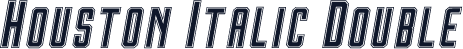 Houston Italic Double