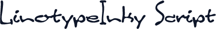 LinotypeInky Script
