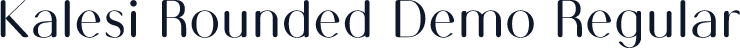 Kalesi Rounded Demo Regular