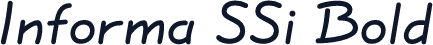 Informa SSi Bold
