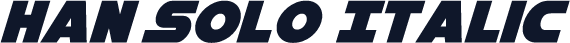 Han Solo Italic