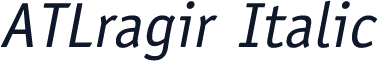 ATLragir Italic