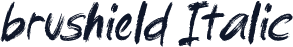brushield Italic