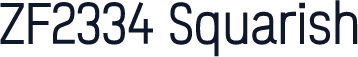 ZF2334 Squarish