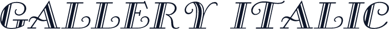 Gallery Italic
