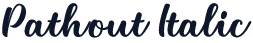 Pathout Italic
