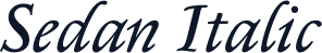 Sedan Italic