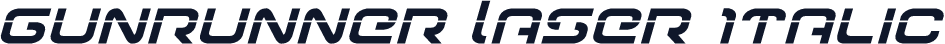 Gunrunner Laser Italic