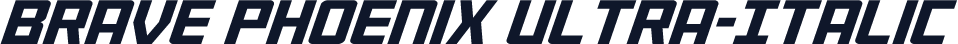 Brave Phoenix Ultra-Italic