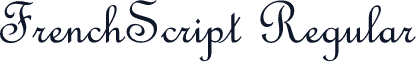 FrenchScript Regular