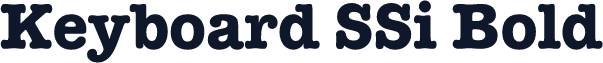 Keyboard SSi Bold