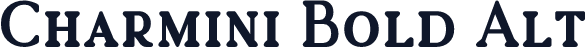 Charmini Bold Alt