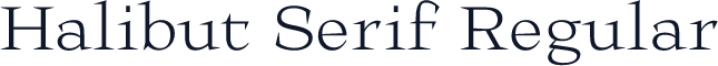 Halibut Serif Regular