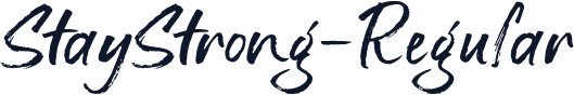 StayStrong-Regular