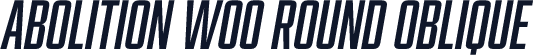 Abolition W00 Round Oblique