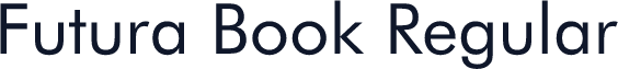 Futura Book Regular