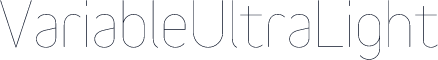 VariableUltraLight