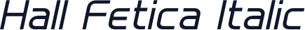 Hall Fetica Italic