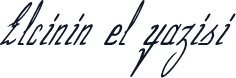 Elcinin el yazisi