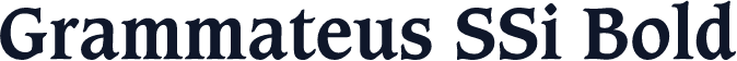 Grammateus SSi Bold
