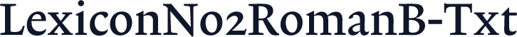 LexiconNo2RomanB-Txt