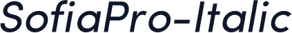 SofiaPro-Italic