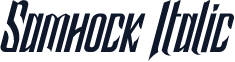 Samhock Italic