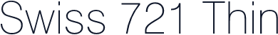 Swiss 721 Thin