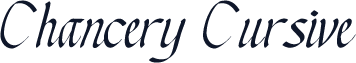 Chancery Cursive