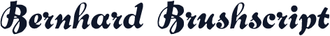 Bernhard Brushscript