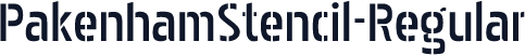 PakenhamStencil-Regular