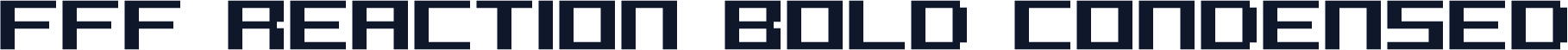 FFF Reaction Bold Condensed