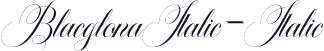 BlacglonaItalic-Italic