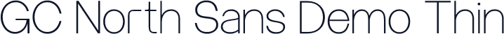 GC North Sans Demo Thin