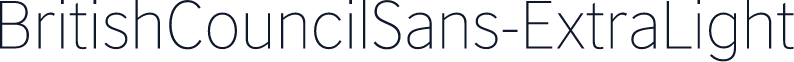 BritishCouncilSans-ExtraLight