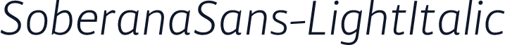 SoberanaSans-LightItalic