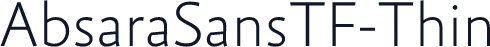 AbsaraSansTF-Thin