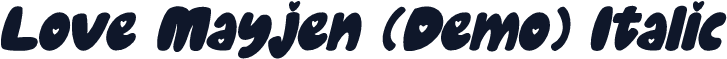 Love Mayjen (Demo) Italic