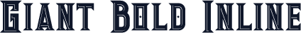 Giant Bold Inline