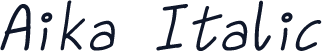 Aika Italic