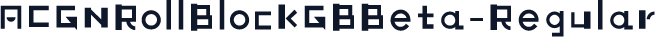 ACGNRollBlockGBBeta-Regular