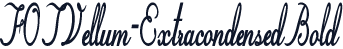FOTVellum-ExtracondensedBold