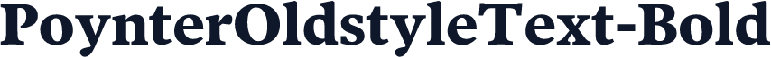 PoynterOldstyleText-Bold
