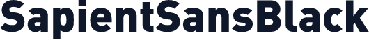 SapientSansBlack