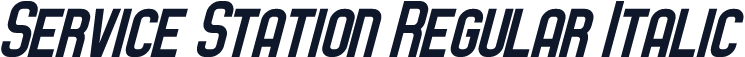 Service Station Regular Italic