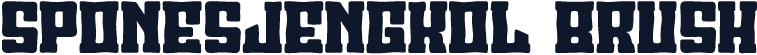 SponesJengkol Brush