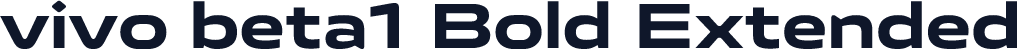 vivo beta1 Bold Extended